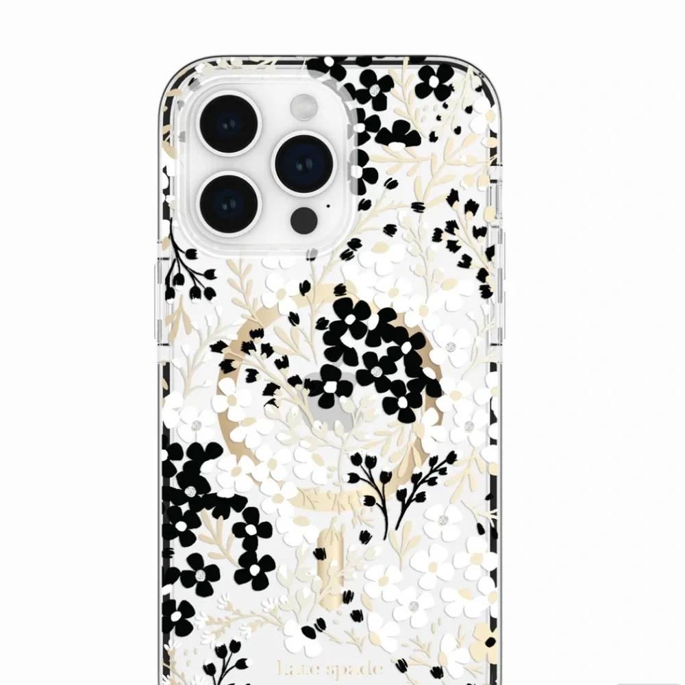 NIB♠️Kate Spade ♠️ iPhone 14 Pro Max or 15/14/13 Floral Design MagSafe Case